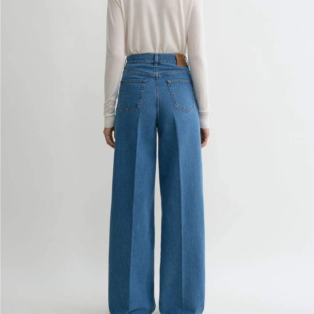Toteme Wide Leg Jeans - Picture 3 of 15